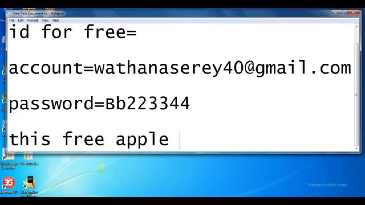 free apple id - YouTube