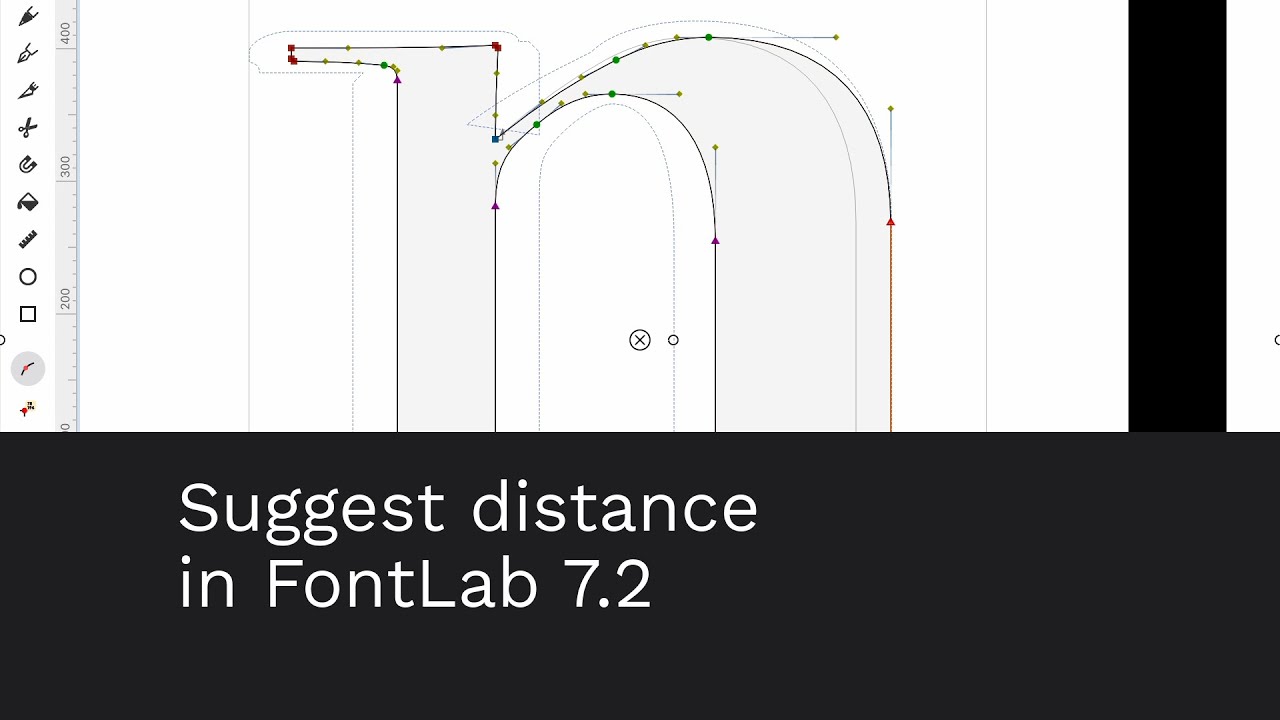 Suggest distance in FontLab 7