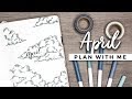 PLAN WITH ME | April 2018 Bullet Journal Setup