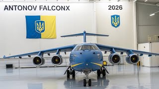 🇺🇦🎬 Antonov FalconX 2026 — нове покоління української міць у небі🇺🇦