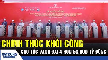 Hà Nội chính thức khởi công cao tốc Vành đai 4 hơn 56.000 tỷ đồng | BXD