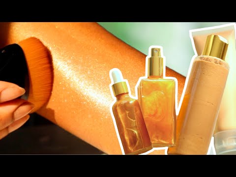Video: Homemade Shimmer Lotion
