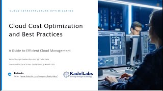 Cloud Cost Optimization and Best Practices