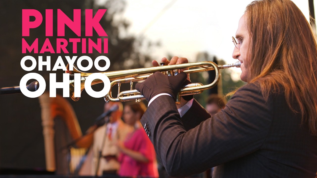 Filmed and Edited by Tyler Kalberg
Titles and Credits by Rick Ring

FIND PINK MARTINI ONLINE: 
Official Website: http://pinkmartini.com/
Instagram: https://www.instagram.com/pinkmartini/ 
Facebook: https://www.facebook.com/pinkmartini
TikTok: https://www.tiktok.com/@pinkmartiniofficial
Spotify: https://bit.ly/spotifyPM  
Apple Music: https://bit.ly/pinkMartini
SoundCloud: https://soundcloud.com/heinzrecords
bandcamp: https://pinkmartini.bandcamp.com/ 
Pink Martini Fan Club: https://www.patreon.com/pinkmartini
The Official Pink Martini Store: http://store.pinkmartini.com/
YouTube: https://www.youtube.com/c/PinkMartiniOfficial

#pinkmartini #ohayooohio #livemusic