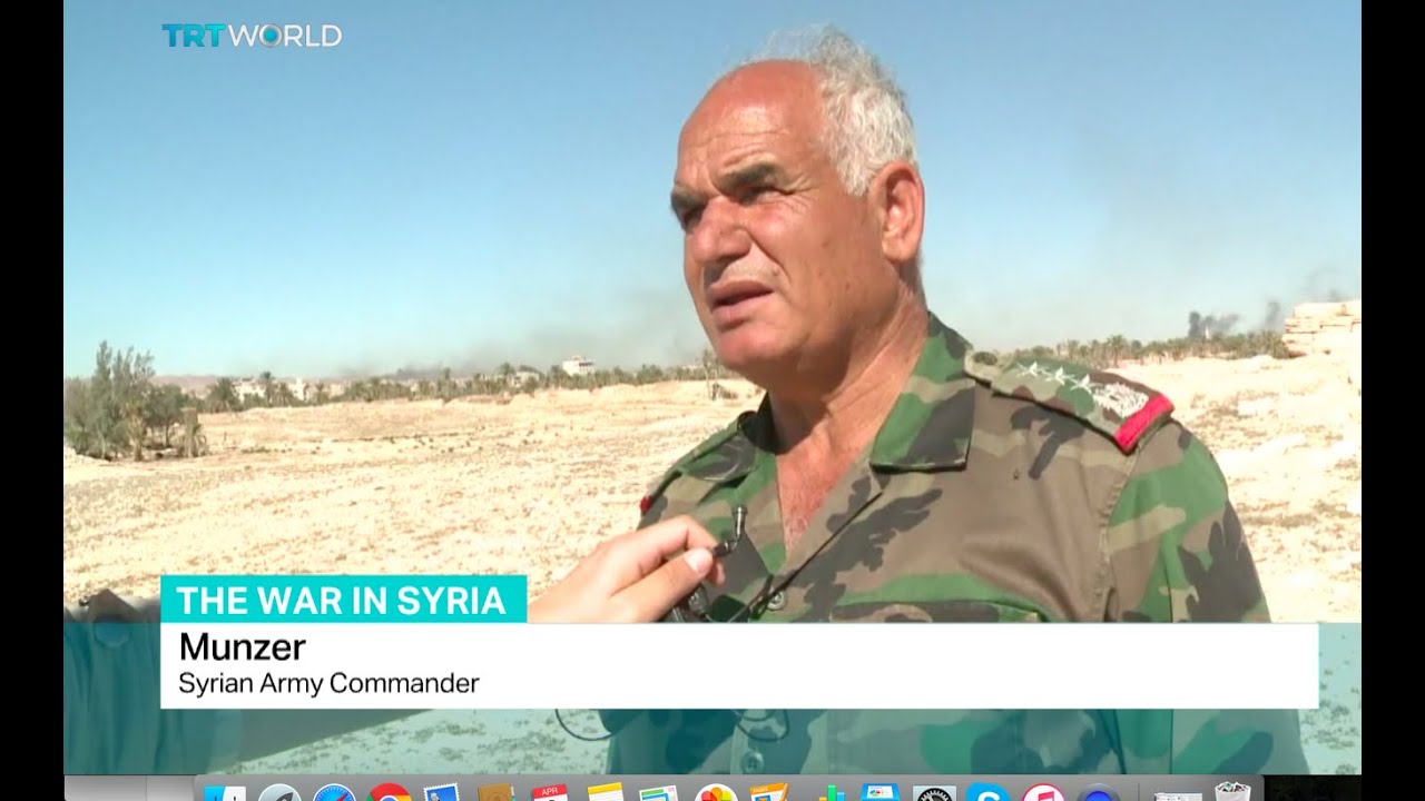 Interview with Syrian army commander Munzer about mass grave found in Palmyra, Syria