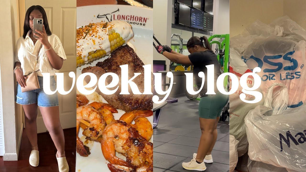 WEEKLY VLOG: summer in south florida, gym, shopping, dinner + my parents