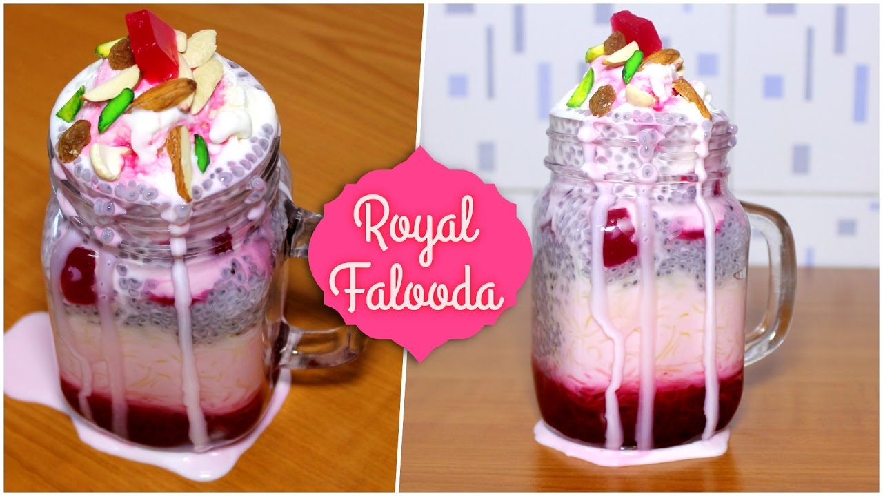 Royal Falooda Recipe | Shahi Ice Cream Falooda Recipe | Refreshing Cold Beverage | Kanak