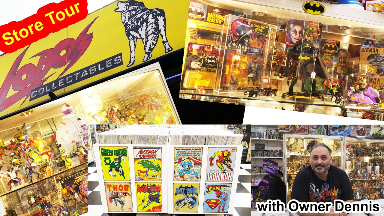 Lobos Collectables Store Tour by Owner Dennis