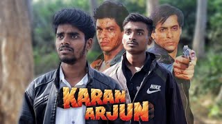 Karan Arjun Movie Spoof - Shahrukh Khan | Salman Khan | Amrish Puri | Karan Arjun Best Dialogue |