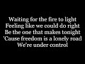 Calvin Harris & Alesso - Under Control ( lyrics ) Ft. Hurts