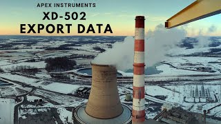 Apex Instruments Xd-502 - Export Data