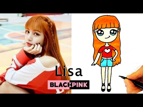 Black Pink Lisa Çizimi - Kolay Çizimler - Lisa Nasıl Çizilir?