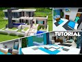 Minecraft: Large Modern House Interior Tutorial (Easy)