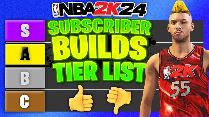 NBA 2K24 Best Build Tier List: Ranking Top Builds from Subscribers !
