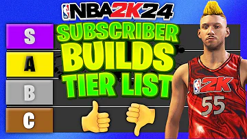 NBA 2K24 Best Build Tier List: Ranking Top Builds from Subscribers !