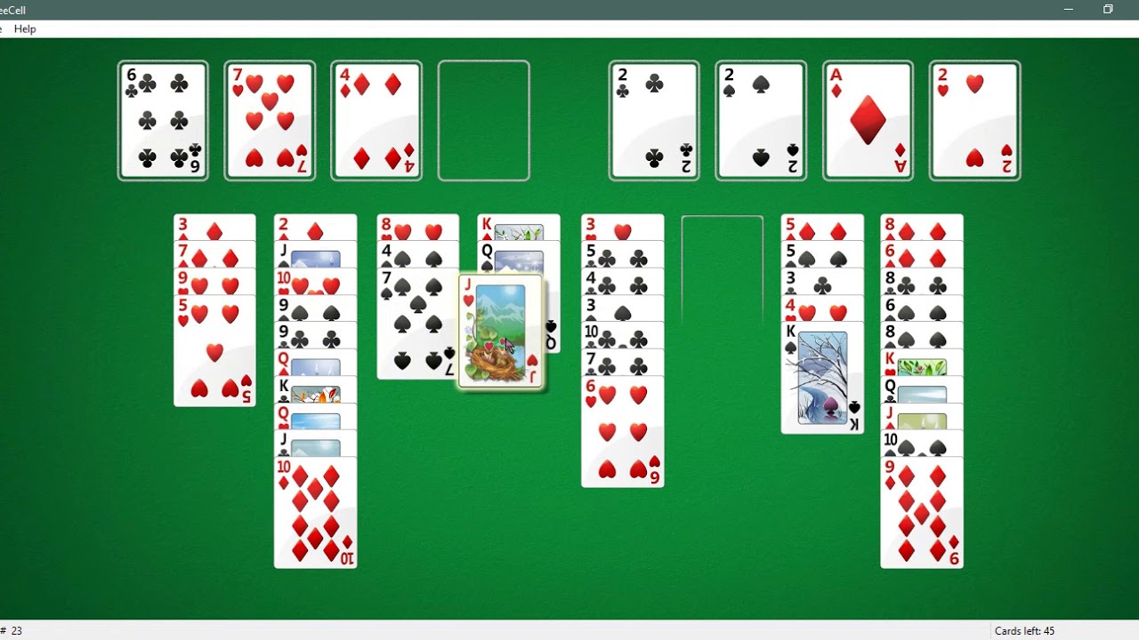 original freecell card game