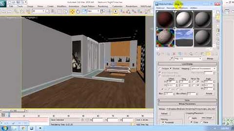 Architecture tutorial on 3ds max vray rendering 9 clip16