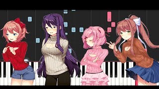 Doki Doki Literature Club - Your Reality (Piano Tutorial HARD)