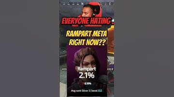 Best legends to counter Rampart meta…