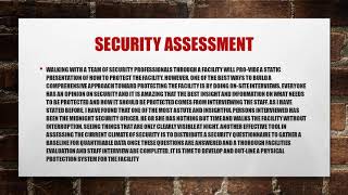 Vulnerability Assessments