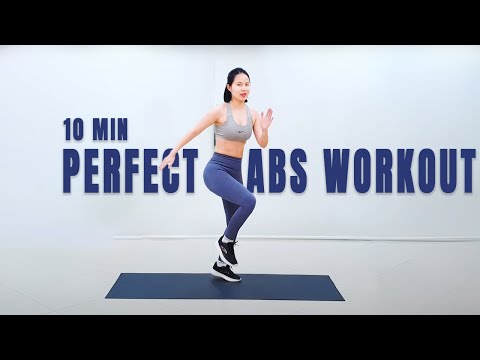 10 Min Perfect Abs Workout No Equipment Bodyweight Workout !
