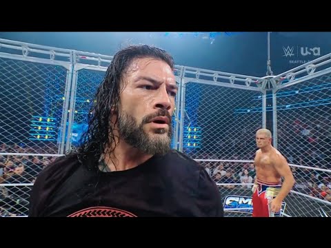 عوده رومان رينز واتحاده مع كودي ضد البلودلاين في عرض سماك داون