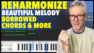 Download Lagu Reharmonizing Easy Diatonic Melody - Borrowed Chords \u0026 more MP3