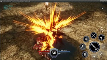 UE4:Auto Attack AI (Black Desert Mobile )( Increased the probability of kicks and collisions)