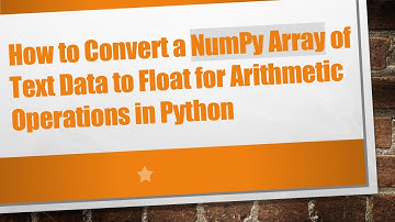 How to Convert a NumPy Array of Text Data to Float for Arithmetic Operations in Python
