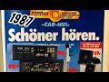 1987 Car HiFi Werbung Canton und Conrad schöner Musik hören im Auto