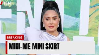 Salma Hayek and Daughter Valentina Twin in Stunning London Outing
