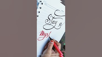 Calligraphy Art/motivationalQuotes/Attitude Quotes/Quotes Calligraphy/Simple Beginner