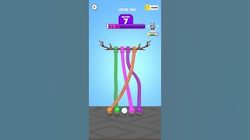 Tangle master 3D / New iOS game play #562 #shorts