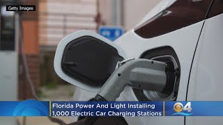 FPL To Install One Thousand Electric Car Charging Station