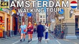 🇳🇱 AMSTERDAM in 4K: Virtual City Walking Tour | NETHERLANDS 🌷 (4K 60fps)