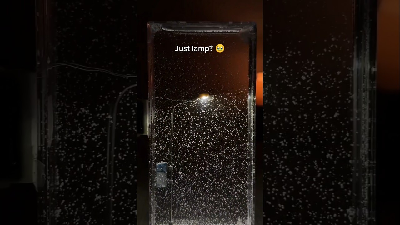 Snow lamp ❄️ Link in bio 🔗