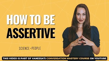 Hoe je assertief wordt (voorproefje van hoe je een gesprek kunt voeren!)