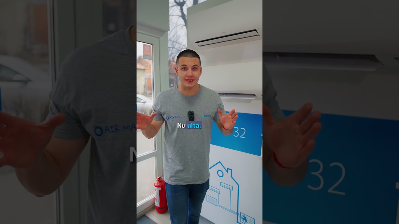 Daikin Comfora – aer condiționat eficient și fiabil, prezentat în showroom Air-Mag Timișoara