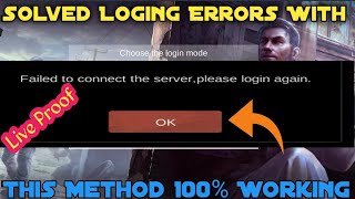 How To Solve Loging Problem In Survival Squad | Part-2 | Fix Loging Problem | Wangsu Gaming screenshot 5