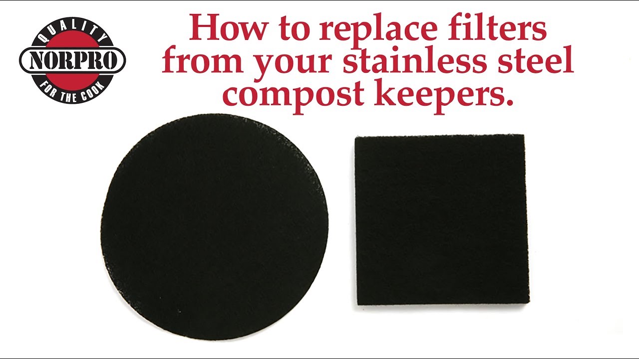 Norpro EZ Grip Stainless-Steel Compost Keeper