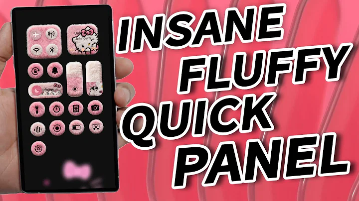 Get iOS 26 3D Fluffy Quick Panel on Any Samsung Galaxy ONE UI 8 | Free Control Widget Tutorial