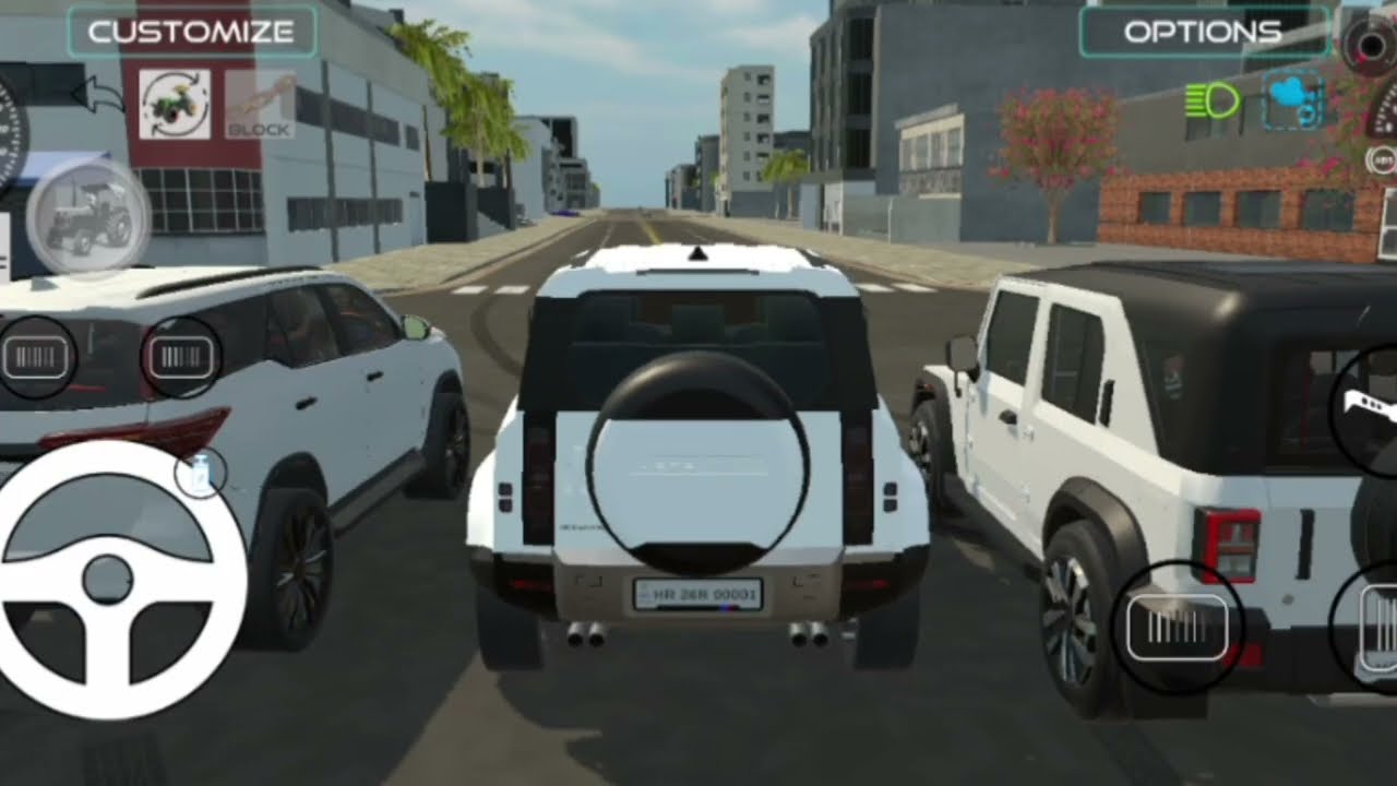 Scorpio VS Thar VS Defender VS Fortuner Drag Race ll SK GAMING 