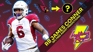 James Conner Free Agent Predictions - 2022 Fantasy Football