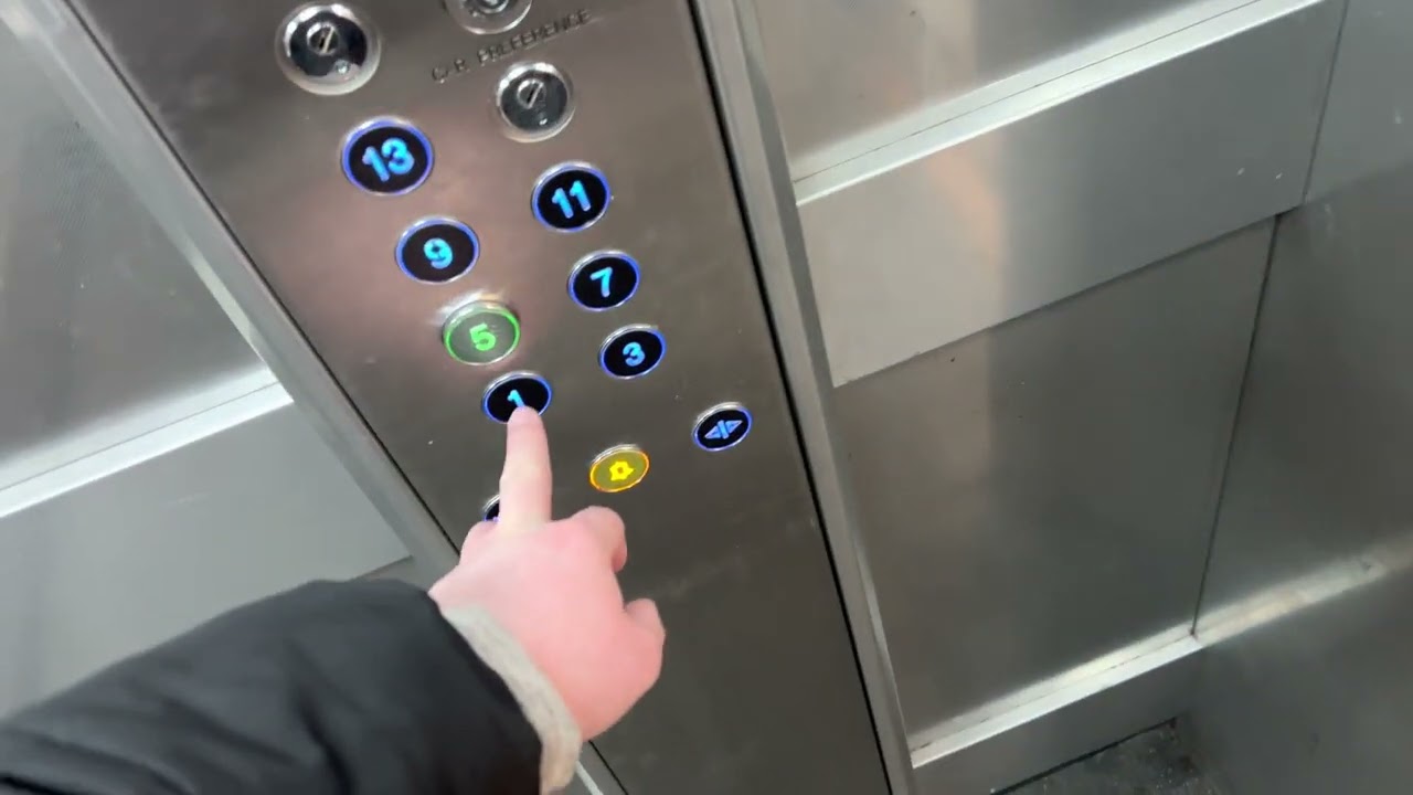 Generic lift at Brentwood multi story car park