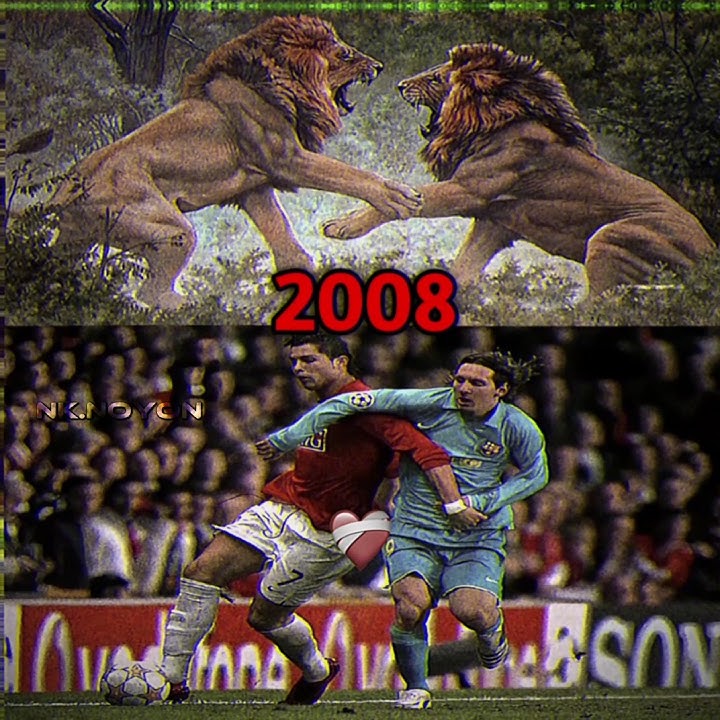 Ronaldo & Messi 2008☠🔥🐐#football #edit #fyp #viralvideo #trending #shorts