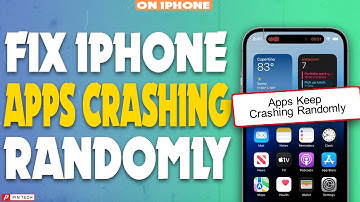 how to fix iPhone apps crashing randomly 2023 | PIN TECH |