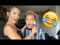 GIRLFRIEND DOES BOYFRIENDS MAKEUP!