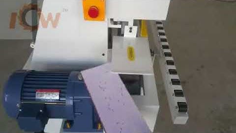 Semi automatic edge banding machine