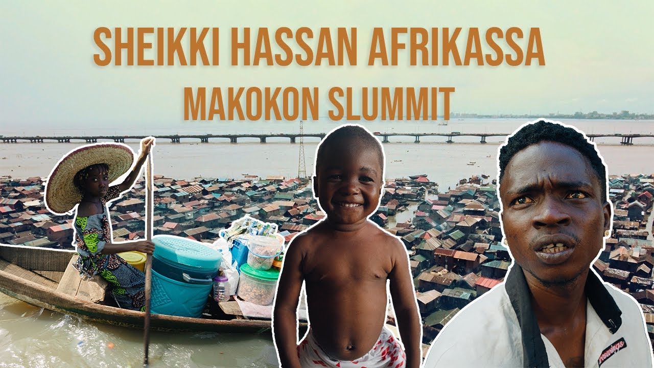 Nigerian kelluva slummi - Sheikki Hassan Afrikassa