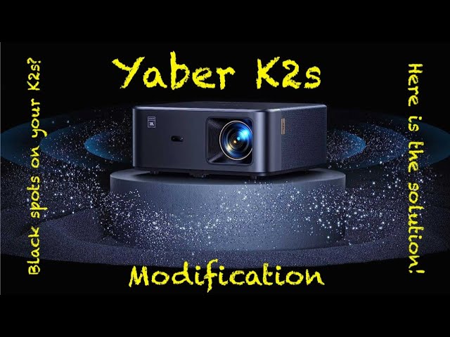 Brand new yaber k2s : white dots : r/budgetprojectors